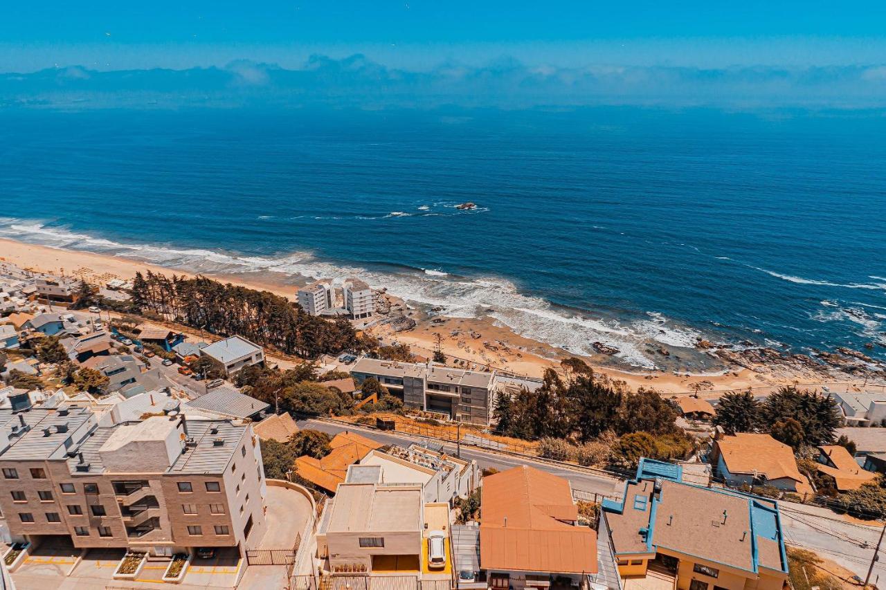 Apartament Hermoso Departamento Con Insuperable Vista Al Mar Vina del Mar Zewnętrze zdjęcie