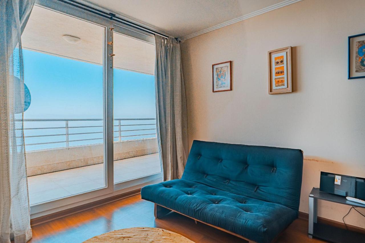 Apartament Hermoso Departamento Con Insuperable Vista Al Mar Vina del Mar Zewnętrze zdjęcie