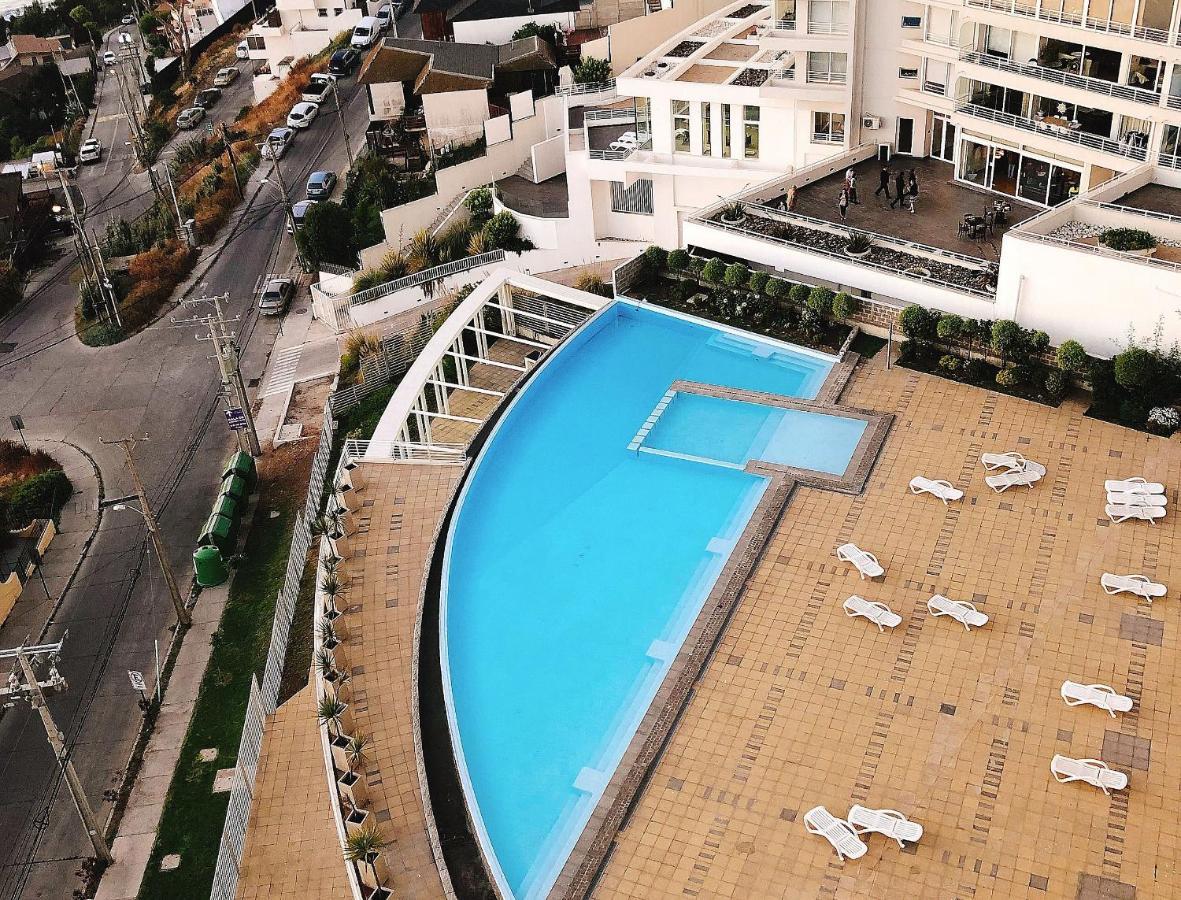 Apartament Hermoso Departamento Con Insuperable Vista Al Mar Vina del Mar Zewnętrze zdjęcie