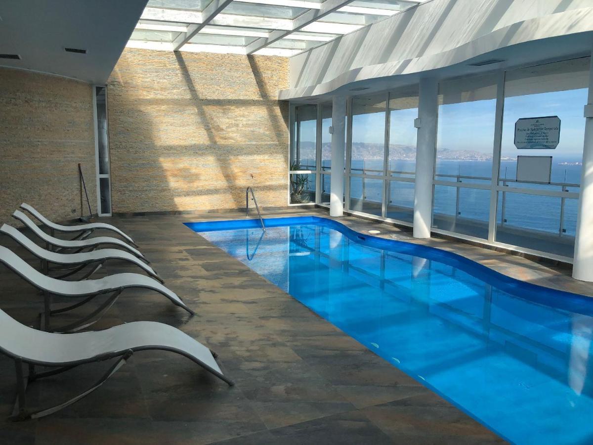 Apartament Hermoso Departamento Con Insuperable Vista Al Mar Vina del Mar Zewnętrze zdjęcie