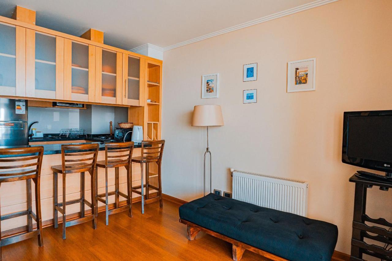 Apartament Hermoso Departamento Con Insuperable Vista Al Mar Vina del Mar Zewnętrze zdjęcie