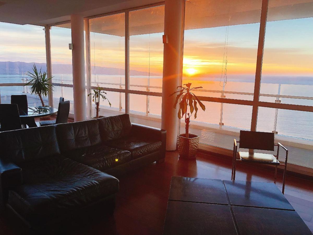 Apartament Hermoso Departamento Con Insuperable Vista Al Mar Vina del Mar Zewnętrze zdjęcie